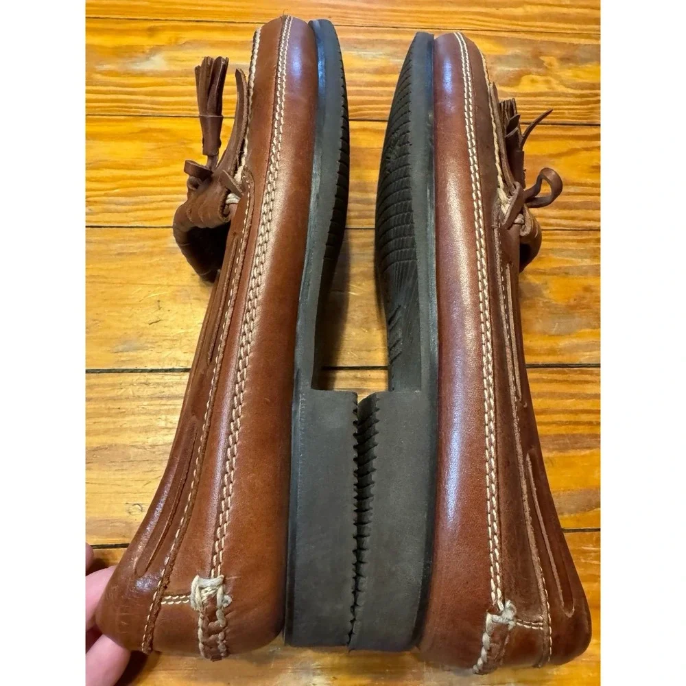 Johnston‎ & Murphy Leather Tassel Loafers Size 8.5 M